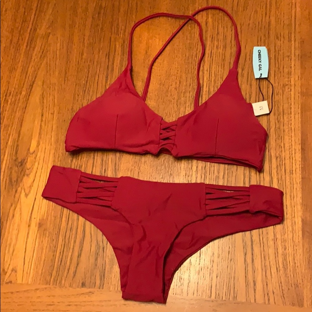 NEW red bikini